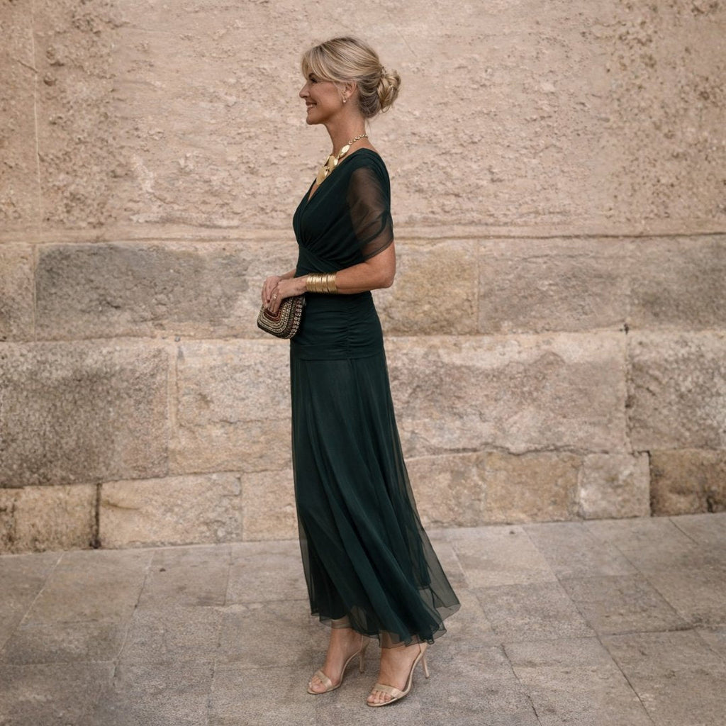 Lizzie Off-Shoulder Maxi Dress – product view