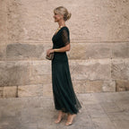 Lizzie Off-Shoulder Maxi Dress – product view