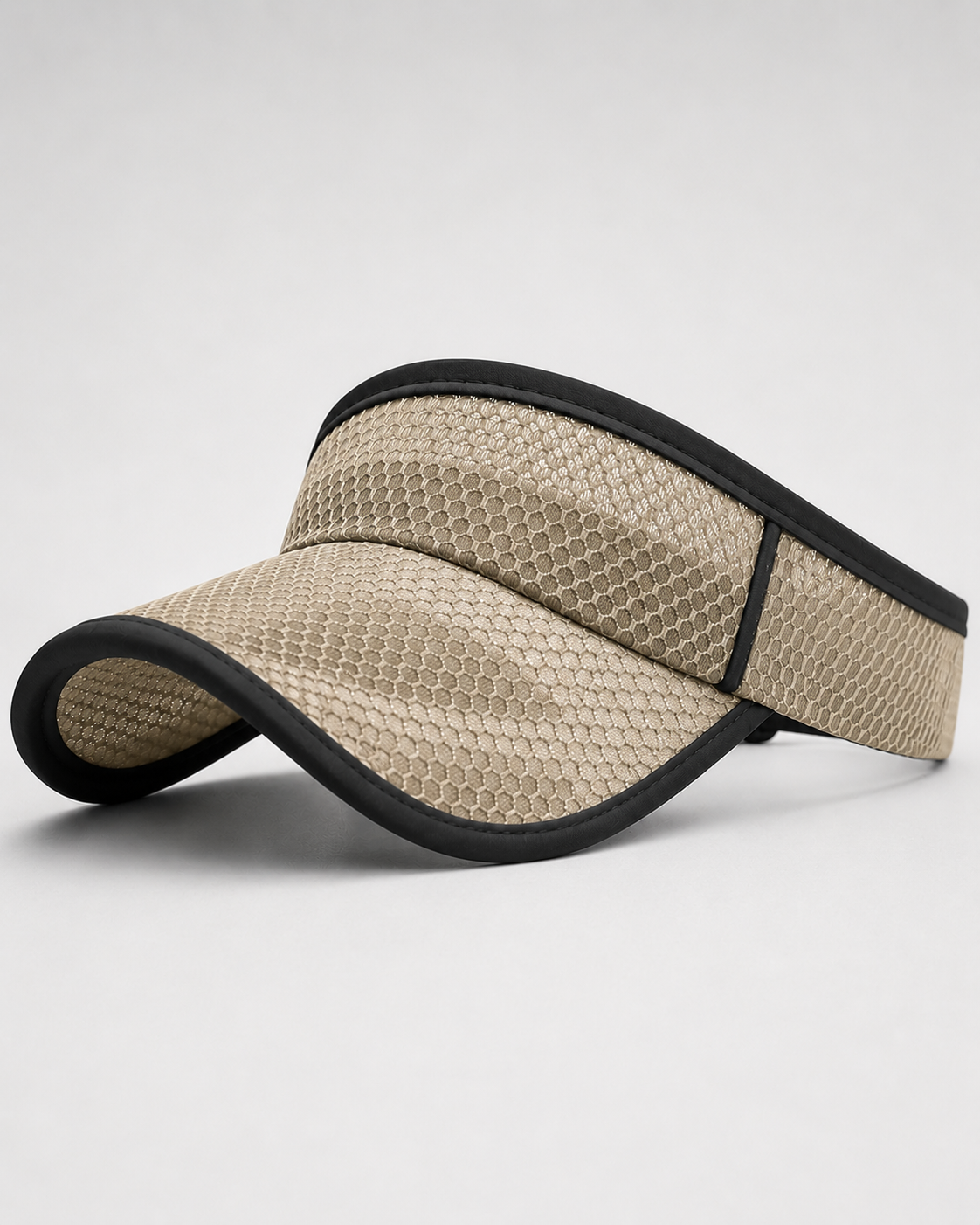 Aurelia Sun Coastal Ponytail Visor – Beige, Style 1