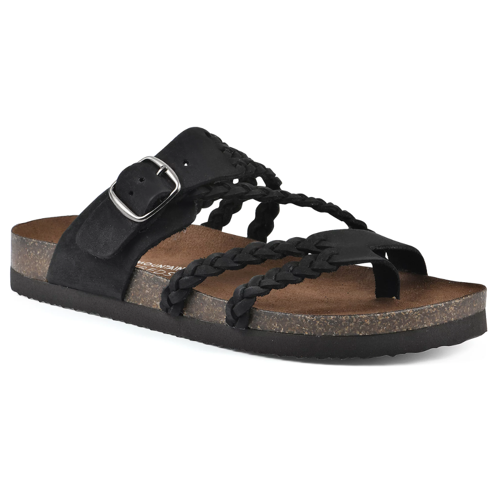 Hayleigh Braided Cork Sandals – Beige