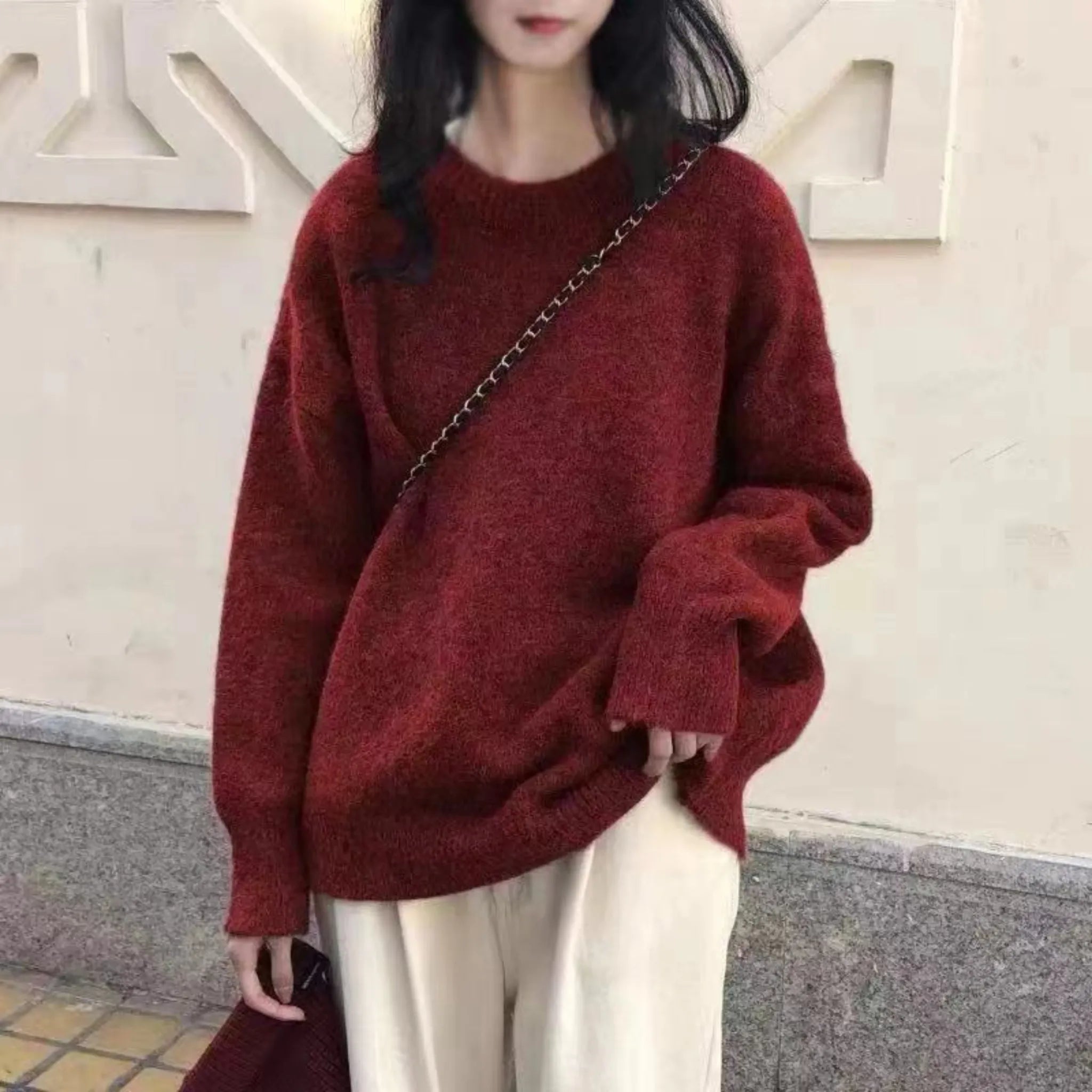 Relaxed Crew-Neck Everyday Sweater