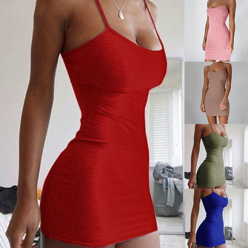 Halter Bodycon Summer Mini Dress