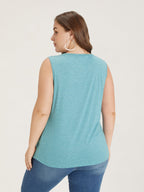 Plus Size Square-Neck Tank Top