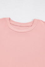 Women's Pearl Beaded Puff-Sleeve Knit Top