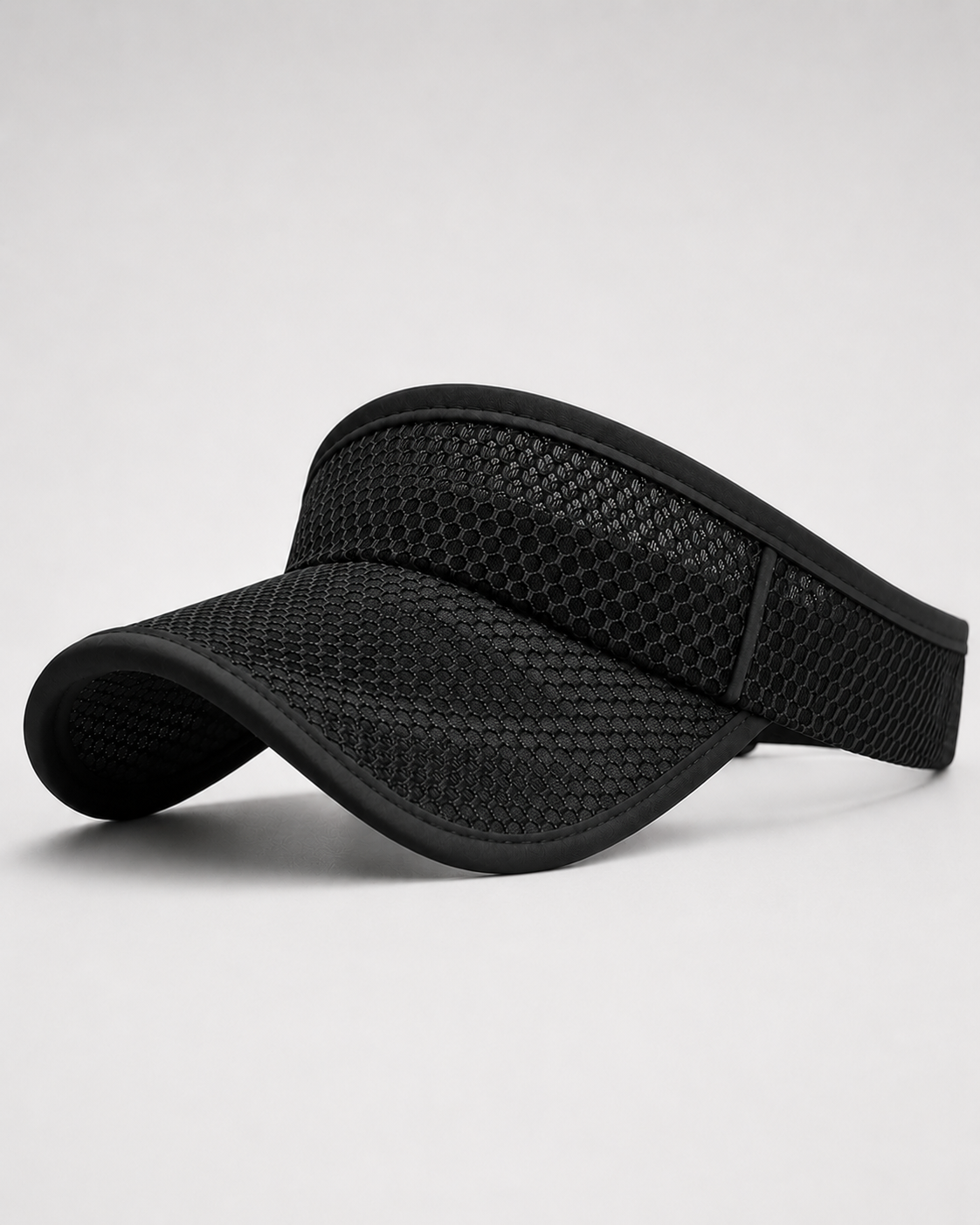 Aurelia Sun Coastal Ponytail Visor – Black, Style 1