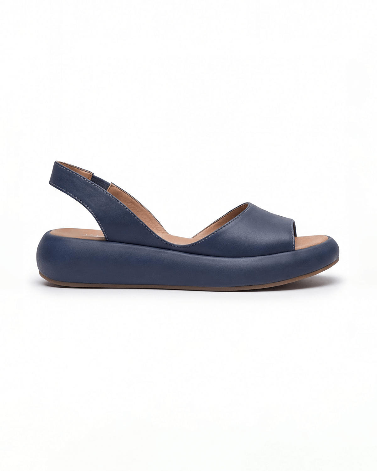 Slingback Peep-Toe Wedge Sandals
