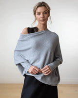 Asymmetric Cashmere-Blend Jumper