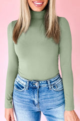 Anaïs High-Neck Long-Sleeve Top
