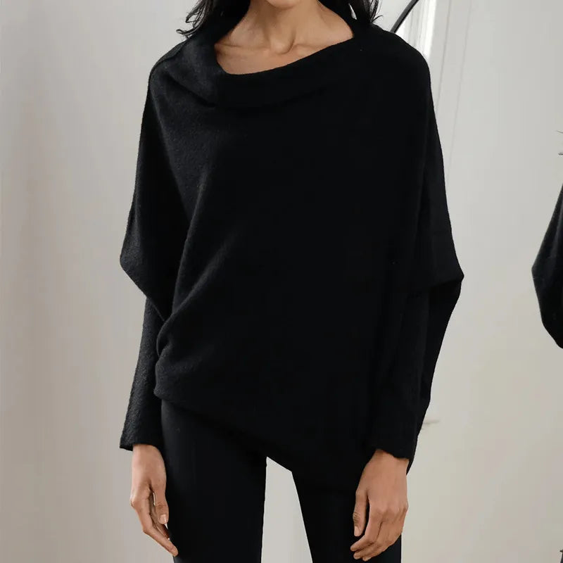 Asymmetric Cashmere-Blend Jumper