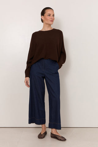 Agatha Cropped Lightweight Jeans