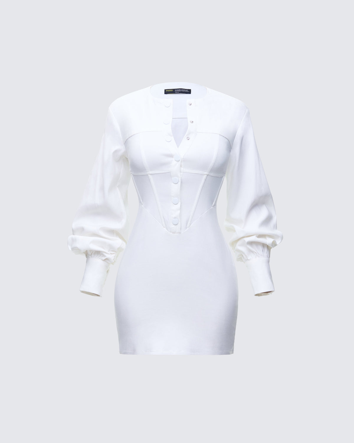 Alice Bishop Sleeve Corset Mini Dress by Aurelia Sun