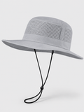 Aurelia Sun Active Cooling Bucket Hat – Light Grey