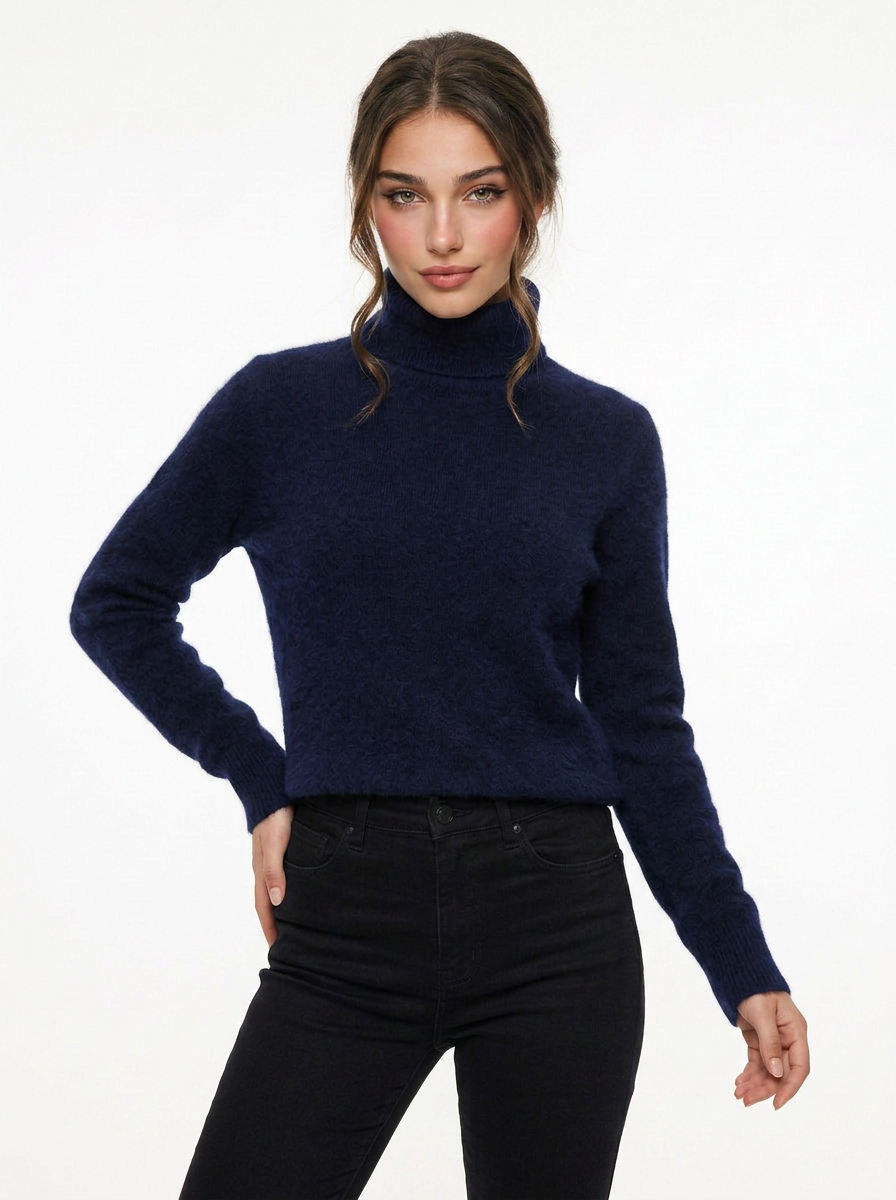 Aria Turtleneck Knit Jumper