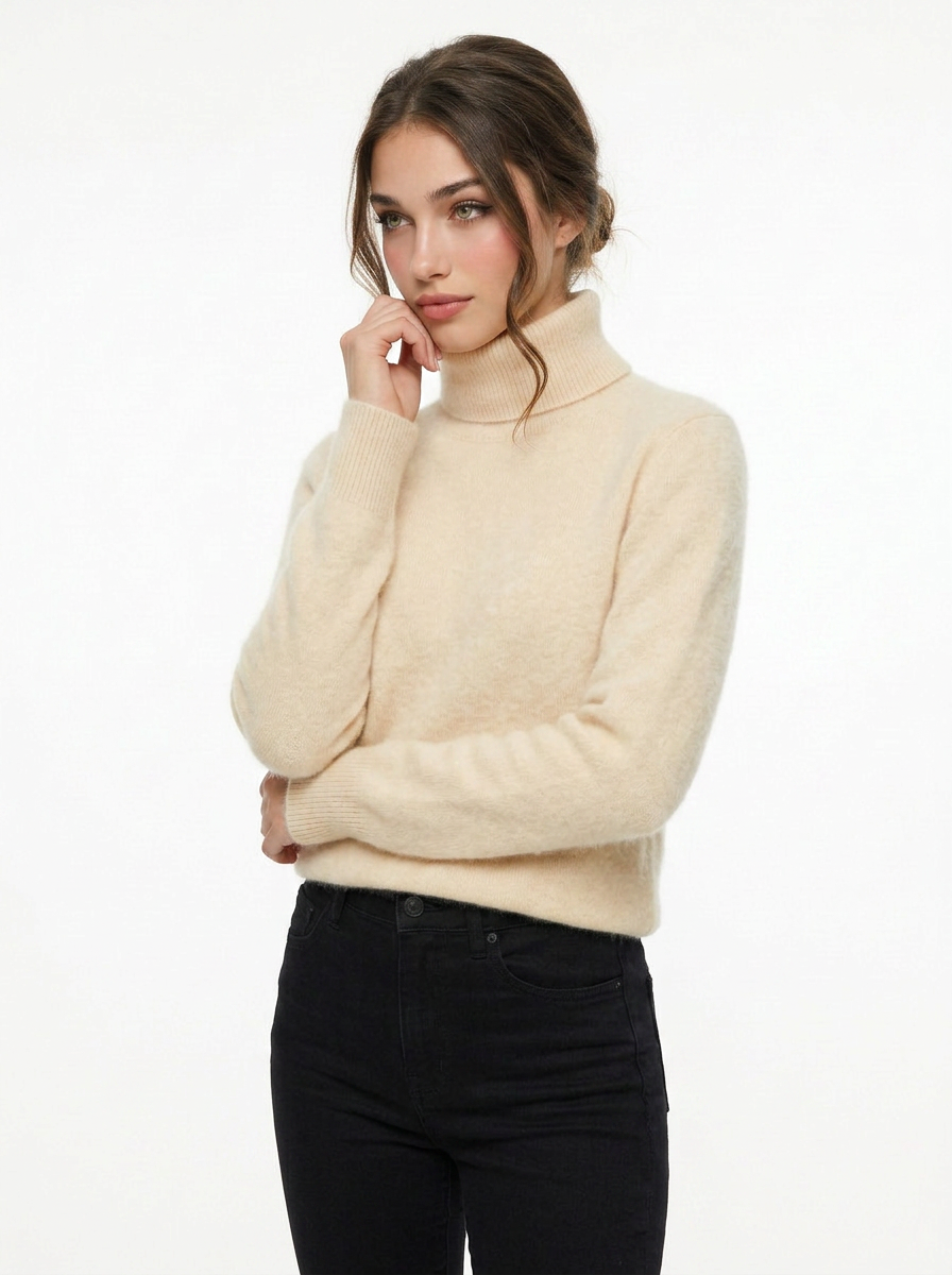 Aria Turtleneck Knit Jumper