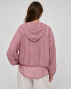 Aurelia Sun Breezy Hooded Zip Jacket
