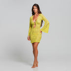 Ciela Crochet Beach Cover-Up – Yellow