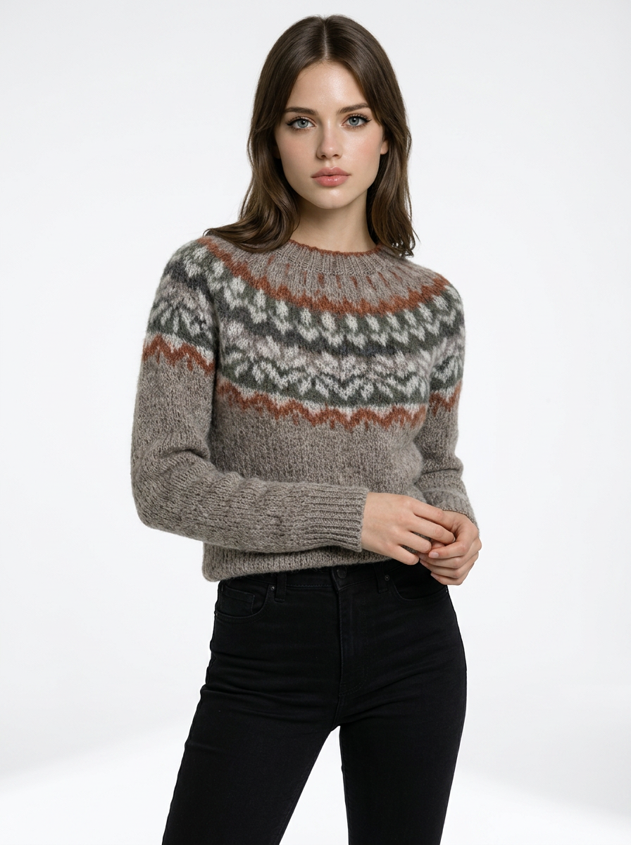 Charlotte Fair Isle Knit Jumper