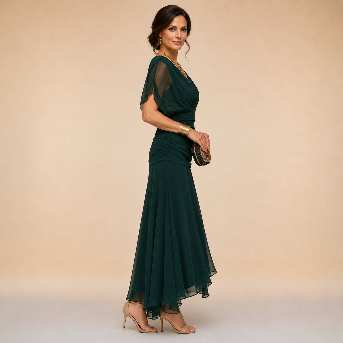 Tracey Elegant Evening Maxi Dress – product view