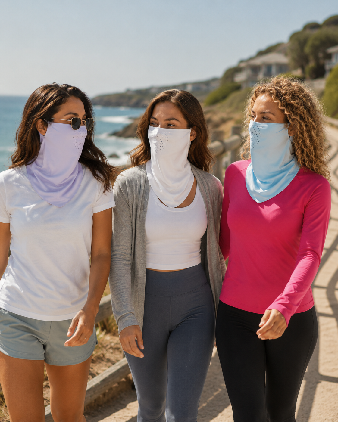 Aurelia Sun Ear Loop Face Veil