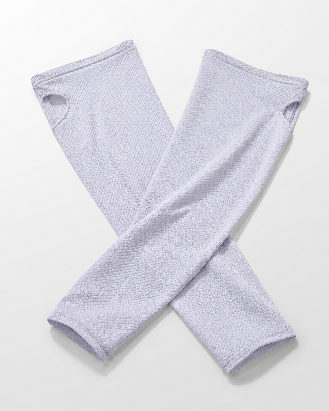Aurelia Sun Cooling Loose Arm Sleeves – White