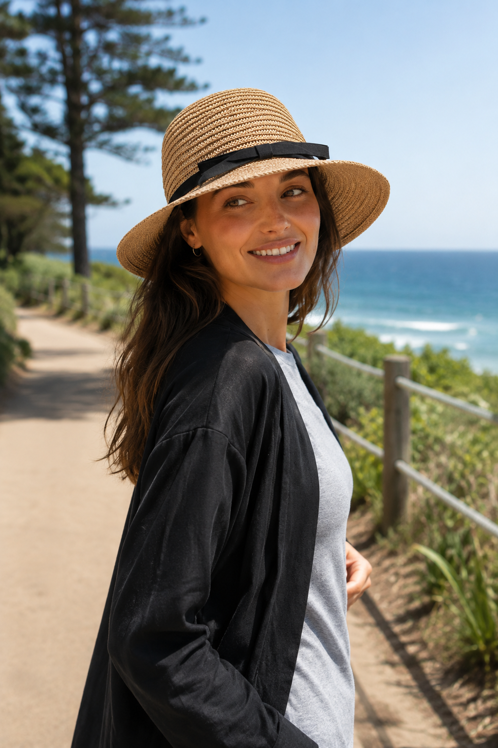 Aurelia Sun Foldable Straw Beach Hat