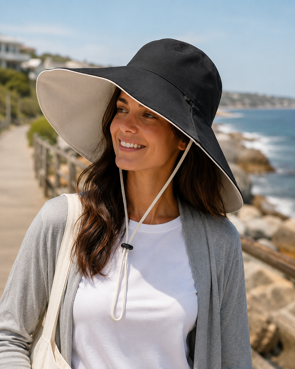 Aurelia Sun Coastal Reversible Hat