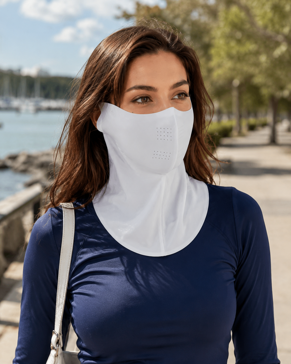Aurelia Sun Cooling Face Veil