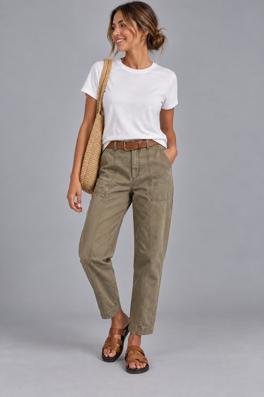 Maren Tailored Utility Trousers