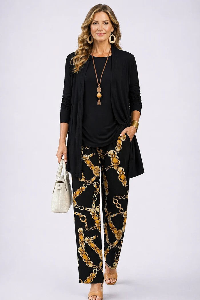 Iris Three Piece Resort Set in Green by Aurelia Sun