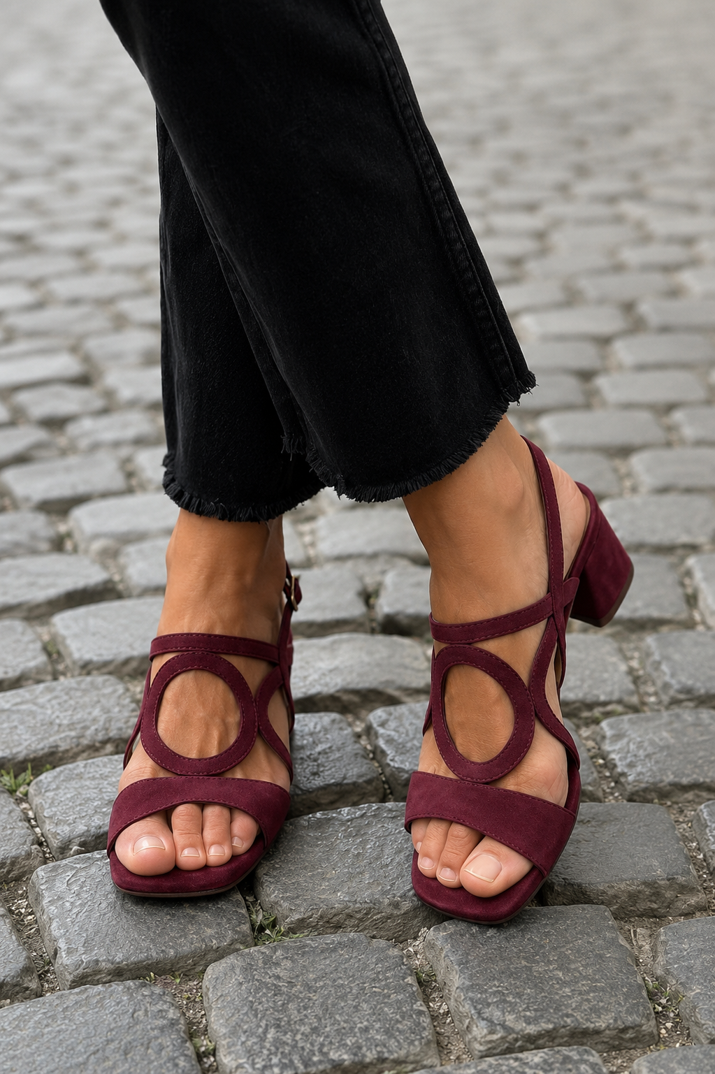 Valentina Colourful Leather Sandals – Green