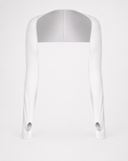 Aurelia Sun Cooling Shoulder Wrap Sleeves – White