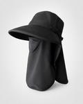 Aurelia Sun Full Coverage Sun Hat – Black