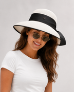 Aurelia Sun Hepburn Bow Sun Hat