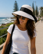 Aurelia Sun Hepburn Bow Sun Hat
