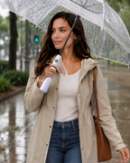 Aurelia Sun Transparent Folding Umbrella
