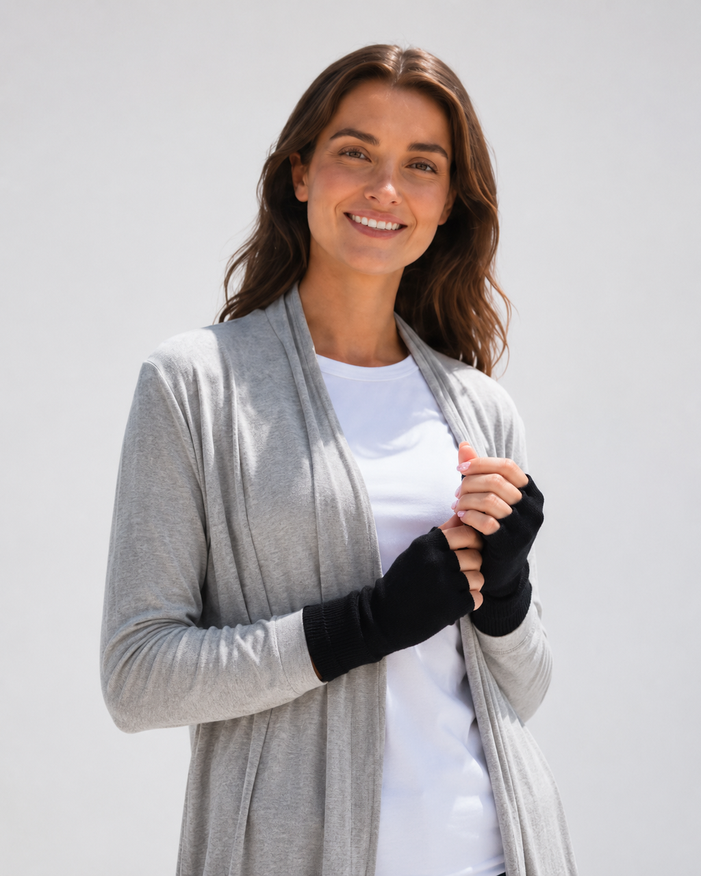 Aurelia Sun Touchscreen Fingerless Gloves