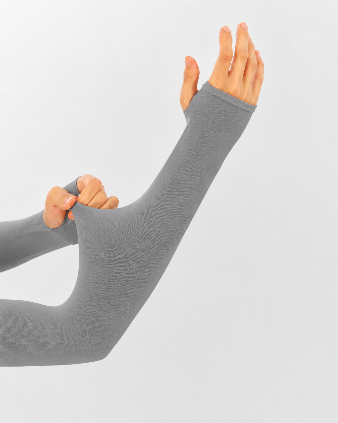 Aurelia Sun Ice Silk Arm Sleeves – Grey