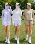 Aurelia Sun Brimmed Hood Sun Shirt
