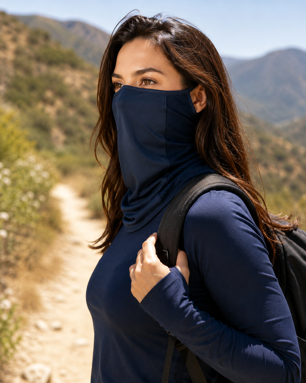 Aurelia Sun Mesh Ear Loop Face Cover