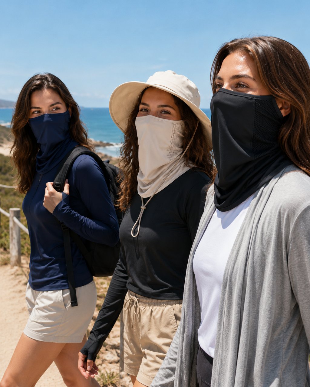 Aurelia Sun Mesh Ear Loop Face Cover