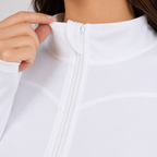 Aurelia Sun Slim Zip Crop Top