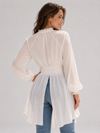 Aurelia Sun Sheer Longline Jacket