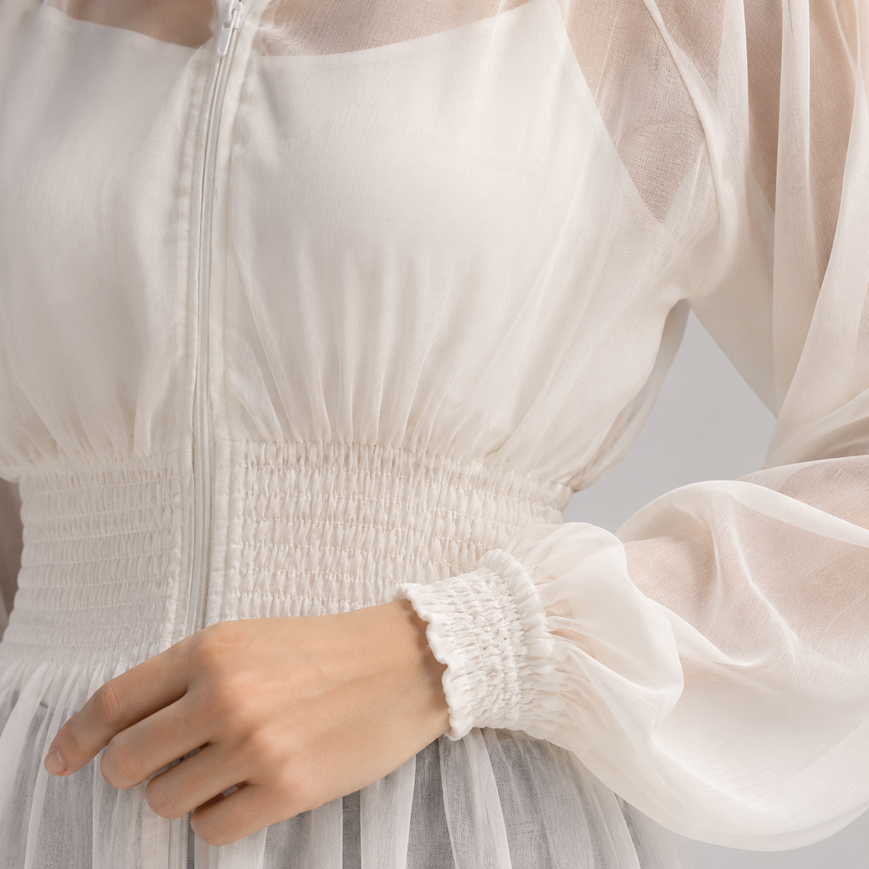 Aurelia Sun Sheer Longline Jacket