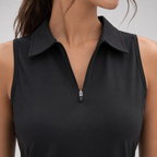 Aurelia Sun Sleeveless Polo Tank