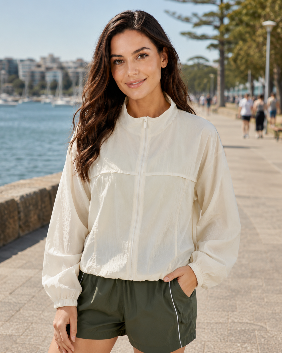 Aurelia Sun Lightweight Zip Jacket