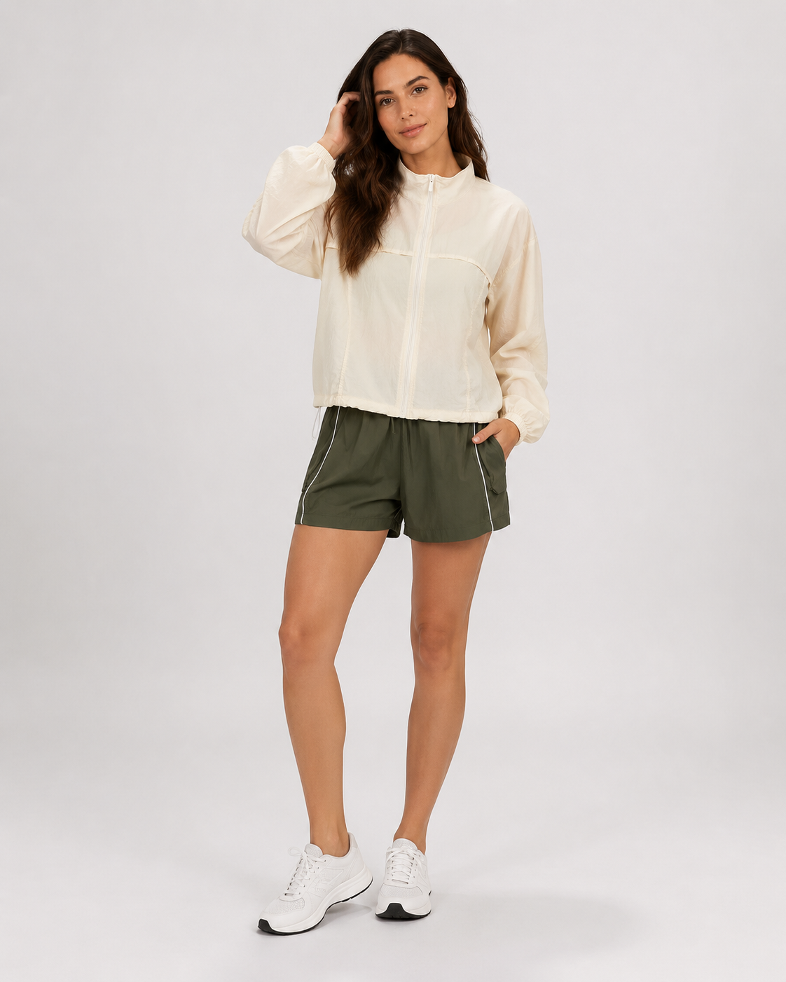 Aurelia Sun Lightweight Zip Jacket
