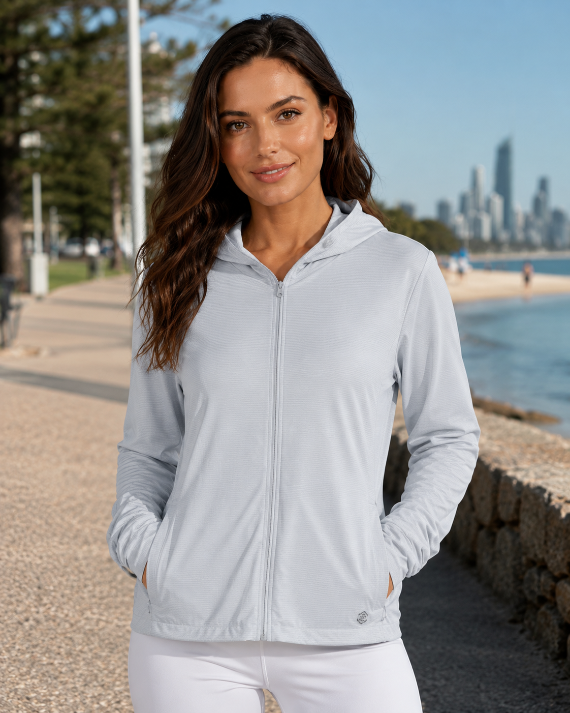 Lightweight Hooded Sun Jacket UPF 50+