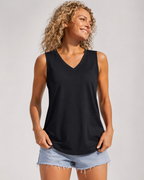 Aurelia Sun Flowy V-Neck Tank