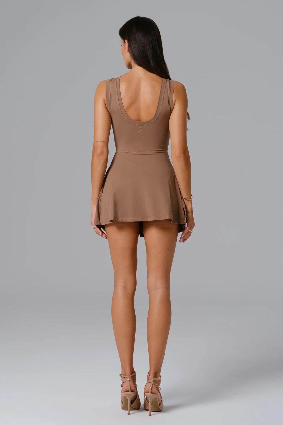 Wrap-Skirt Active Mini Dress
