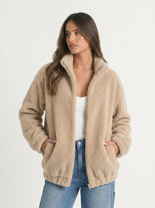 Daphne Fleece Zip-Up Jacket